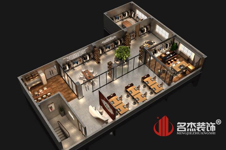 辦公室裝修設(shè)計鳥瞰圖.jpg 辦公室裝修設(shè)計鳥瞰圖.jpg