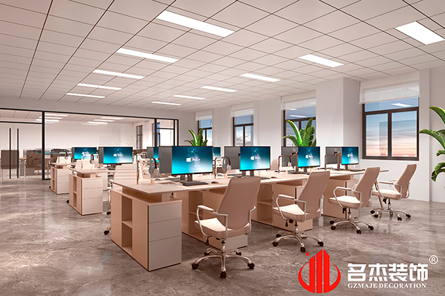 開放辦公區(qū)設(shè)計(jì)效果