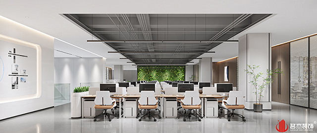 開放辦公區(qū)設(shè)計(jì)效果