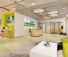 綠原環(huán)保材料辦公室裝修設(shè)計